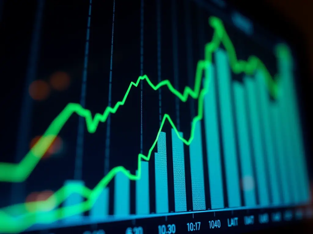 A graph showing consistent upward trends in website traffic, engagement, and conversion rates, illustrating the impact of continuous improvement.