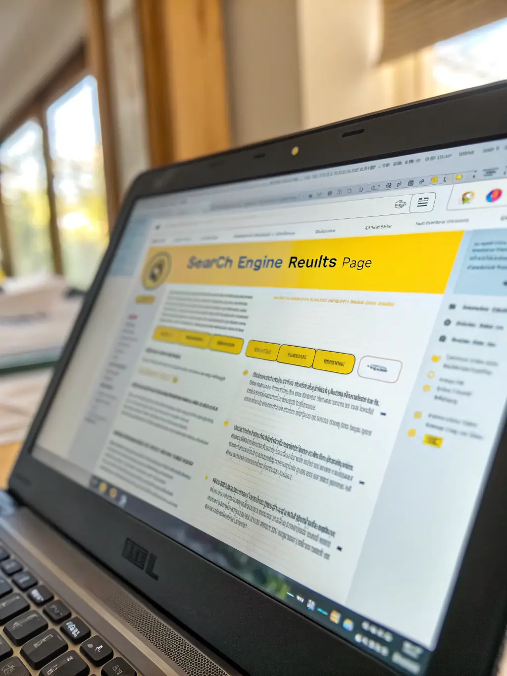 A search engine results page (SERP) displaying MarketPro's client website ranking high for relevant keywords, illustrating the effectiveness of their SEO strategies.